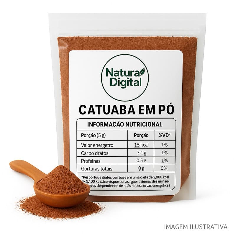 Catuaba em Pó Natural | Energia e Vitalidade | 250g 500g 1kg | Envio Imediato | 100% Pura