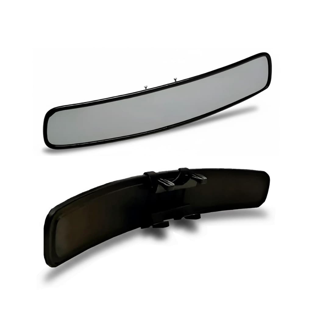 Retrovisor Panorâmico 17" Espelho Universal Reduz Ponto Cego Anti Reflexo