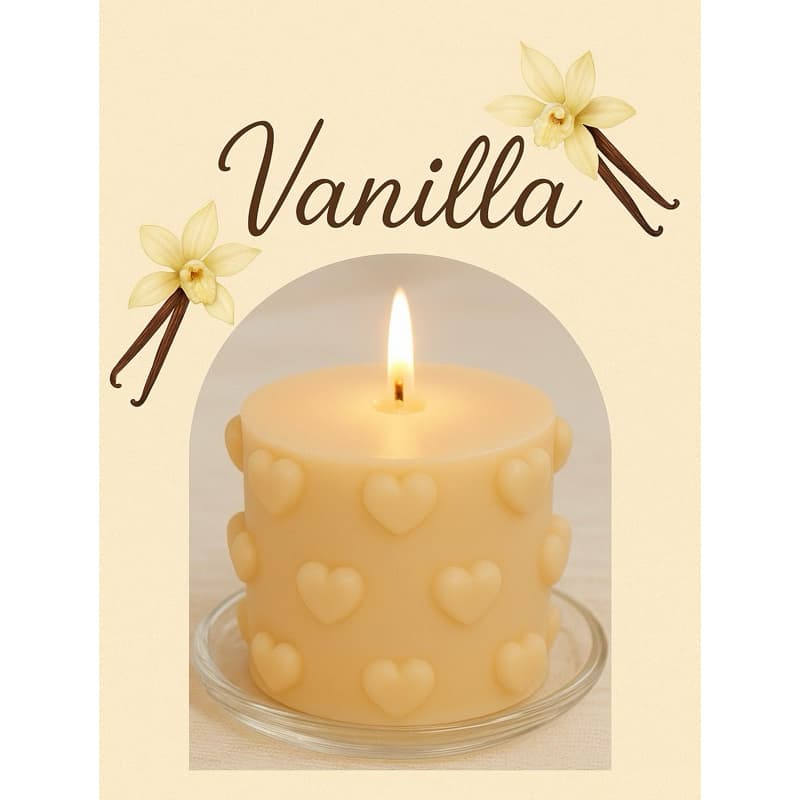 vela decorativa aromática artesanal 100gramas