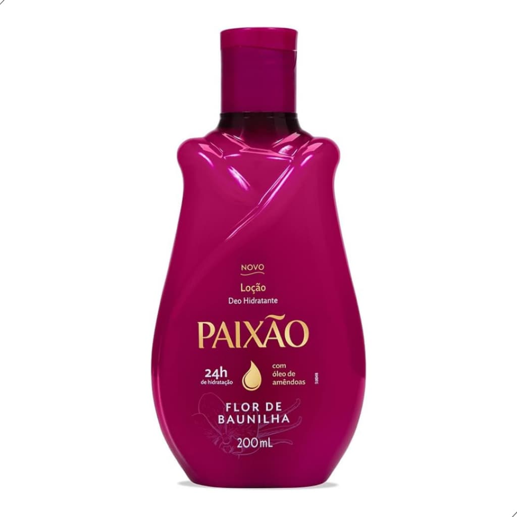 Locao Hidratante Paixão Flor De Baunilha 200ml