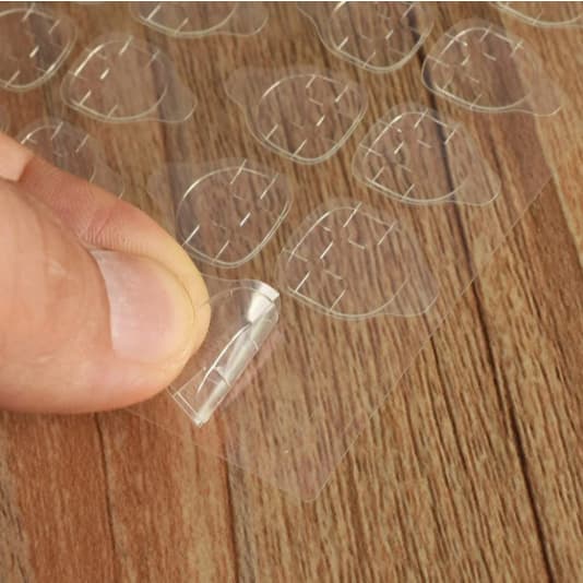Kit até 264uni Adesivo atualizado para unha Tamanho P G Dupla Face Adesivo Fita Falso Pregos Arte Decoração de unha