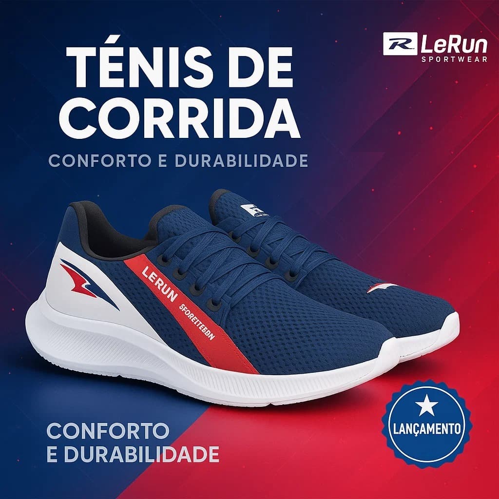 Tênis Masculino Esporte Fit Corrida Caminhada Academia Casual Leve Confortável Amortecedor 38 Ao 43