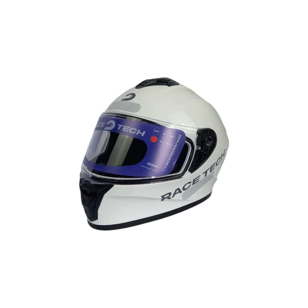 Capacete Race Tech Hit Monocolor