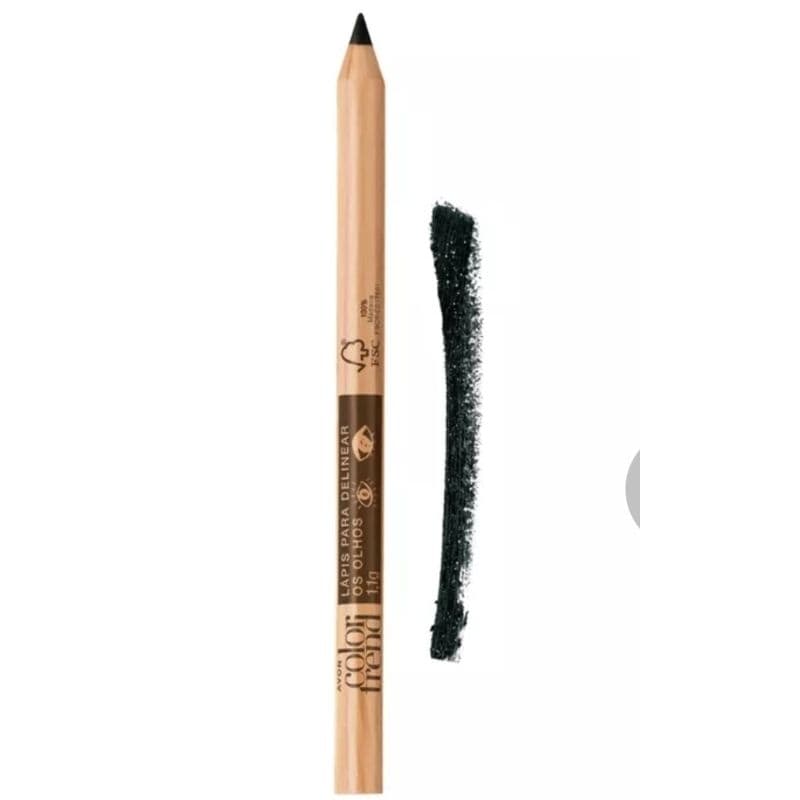 Lapis para os olhos color trend preto Avon