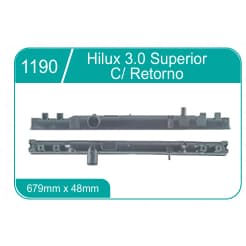 caixa radiador Hilux 3.0 superior C / retorno