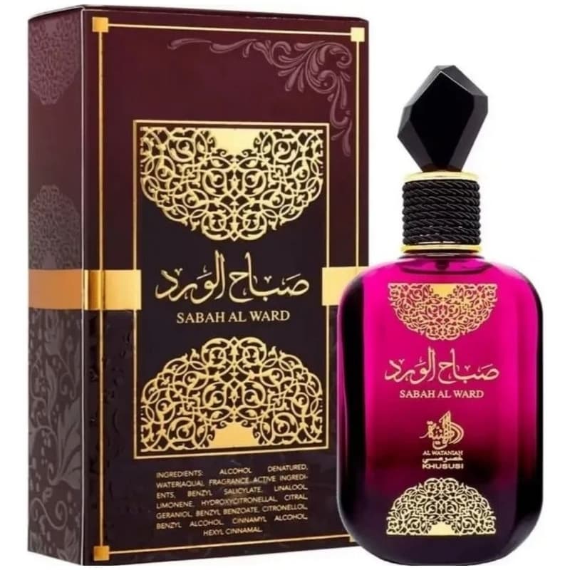 Perfume Árabe Feminino AI Wataniah Sabah 100ml