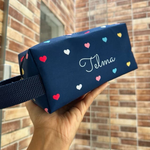 20 Necessaires feminina personalizada com nome para presente, lembrança, formatura, casamento