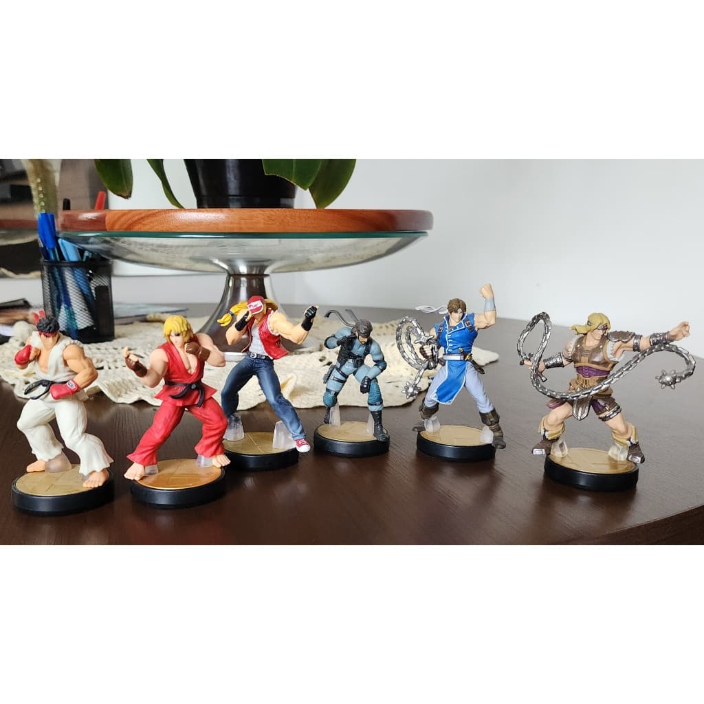 6 Personagens Amiibo Super Smash Bros Ultimate Nintendo
