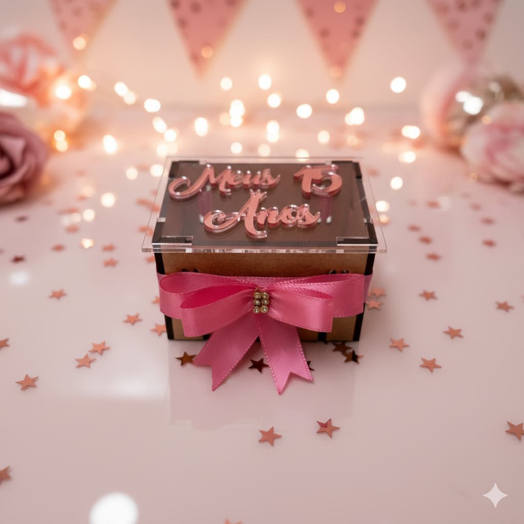 Kit caixa lembranças para festas de aniversário casamentos festas de 15 anos Bodas para comemorações especiais presentes