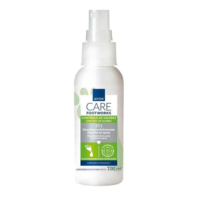 Avon Care FootWorks Desodorante Para os Pés em Spray