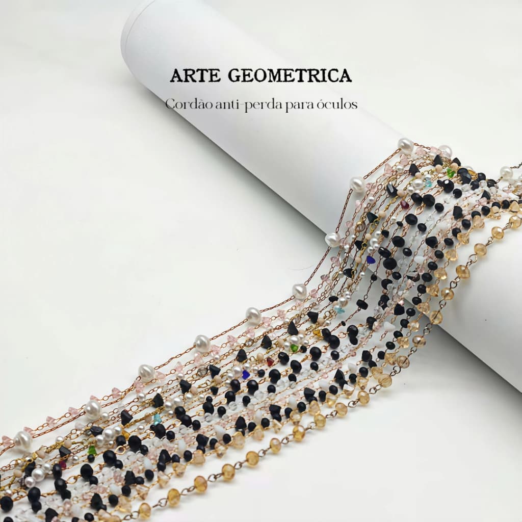 【Arte】Corrente anti-perda para óculos丨Vários estilos, várias cores