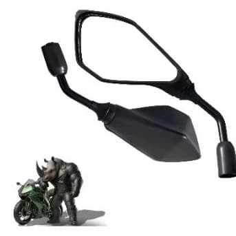 Retrovisor Esportivo Kawasaki z400 mini Par Honda ou Kawasaki