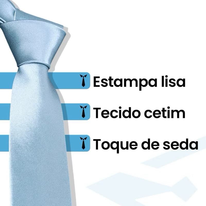 Gravata Social Acetinado Eventos Padrinhos Casamento