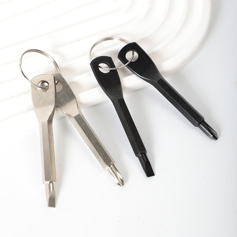 Chaveiro Edc Chave Fenda Philips Tool Bolso Portátil Camping