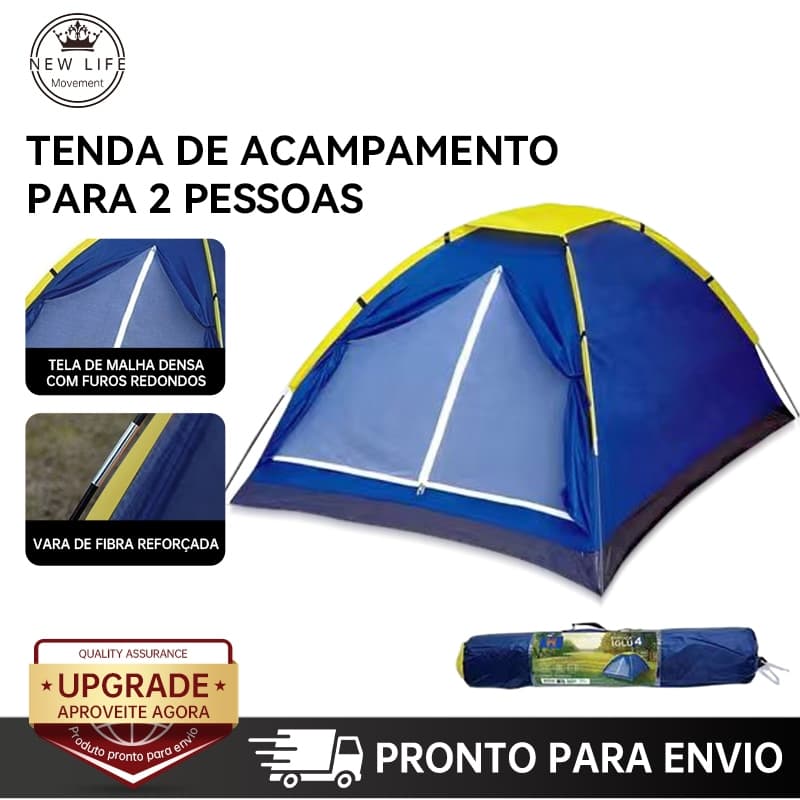 Barraca Camping 4 Pessoas - Barraca De Acampamento - Barraca Camping Praia