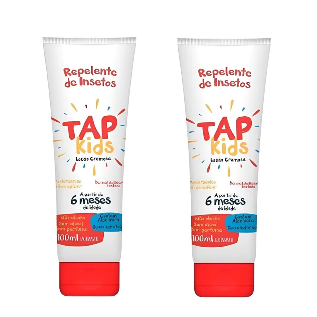TAP KIDS Repelente de Insetos 100ML Uniao Quimica A Partir dos 6 meses