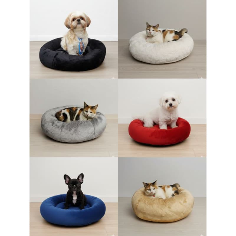 Cama Pet Redonda- Caminha confortável para cães e gatos