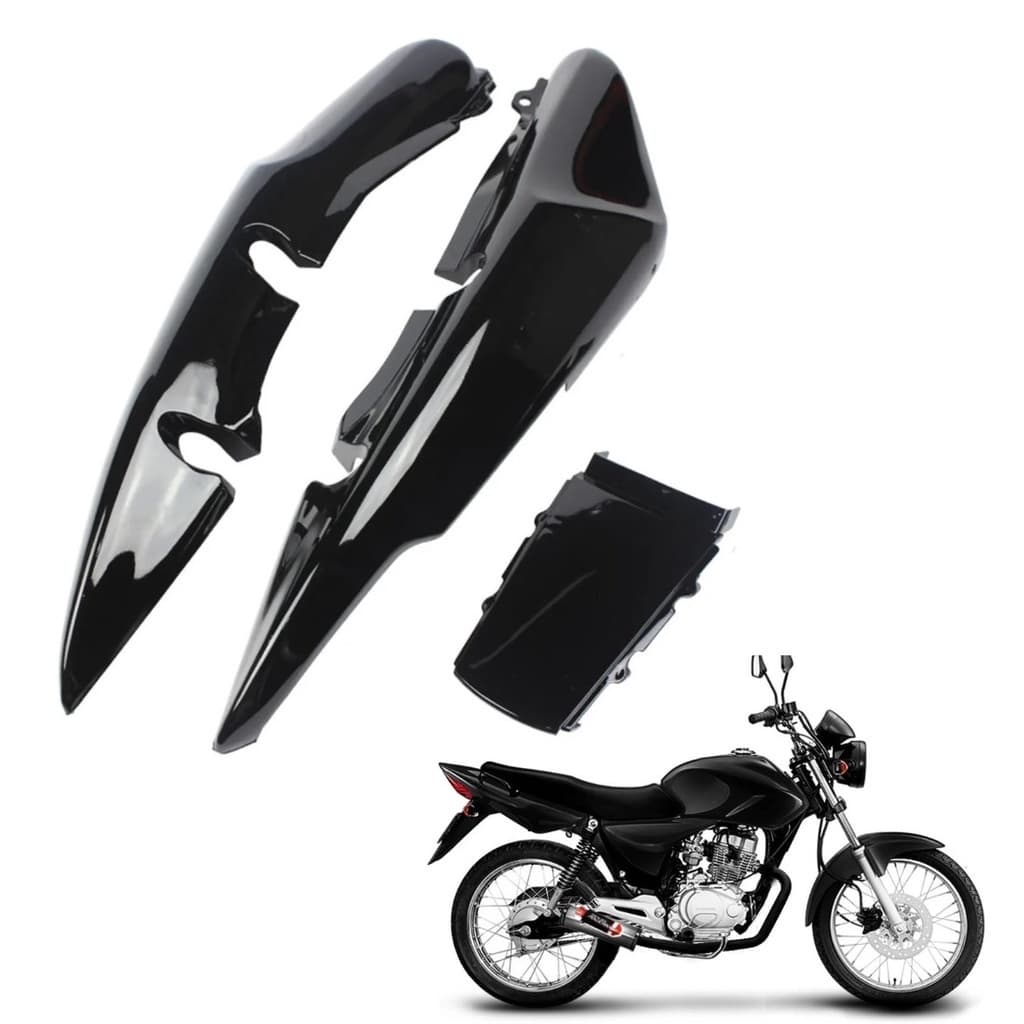 Rabeta titan 150 2004 até 2008 preto injetado Wester