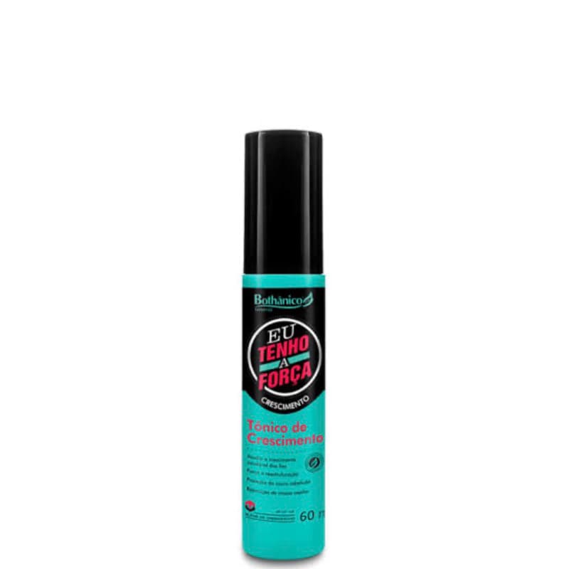 Tônico de Crescimento Proteico 60ml Eu Tenho a Força - Bothânico Hair