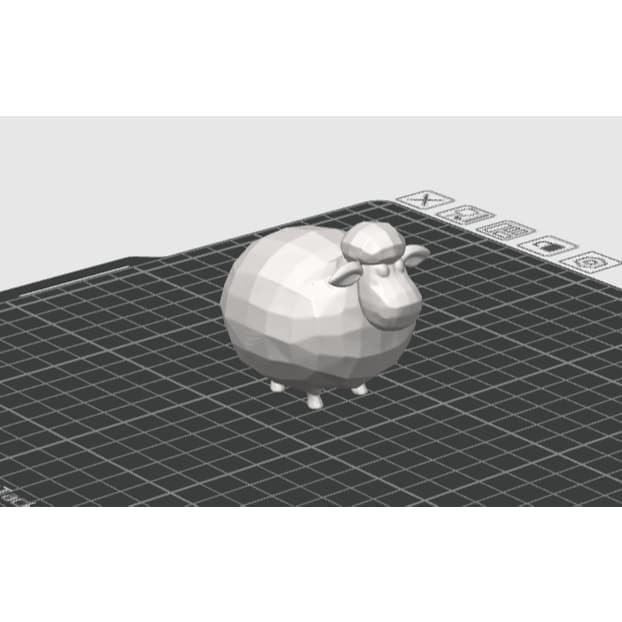 Ovelha Low Poly Decoração | Ovelhinha Geométrica Enfeite | Quarto de Bebê Fazendinha | Impressão 3D PLA