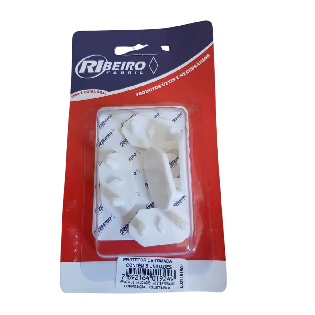 Protetor De Tomada Anti Choque P/ Crianças kit 5 Pçs