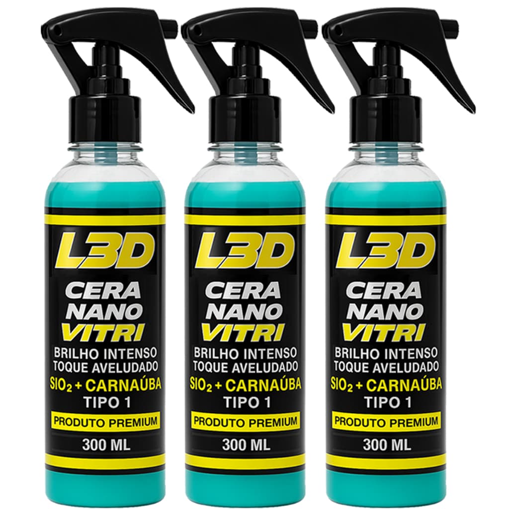 Combo 3 Ceras Cristalizadoras 300ml – Resultado de Estética em Casa