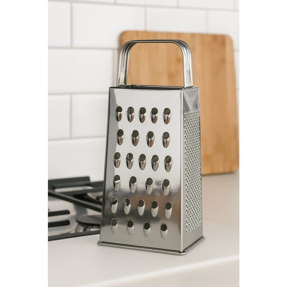 Ralador de Quatro Faces em Aço Inox 18 cm