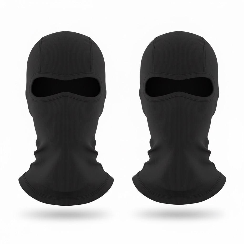 Kit 2 Touca Ninja Balaclava Bandana Proteção Uv50+ Térmica Ciclismo Moto Premium