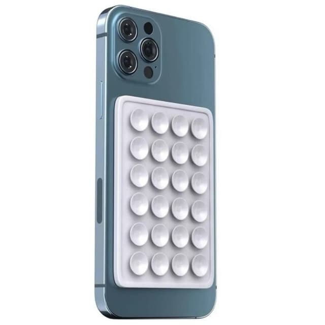 Ventosa para Celular Suporte de Silicone Fixação Forte e funcional, Portátil, Multicores
