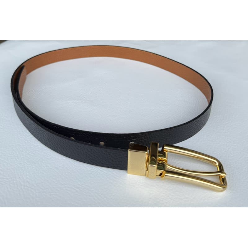 Cinto Feminino em COURO LEGÍTIMO - Dupla Face (2CM)