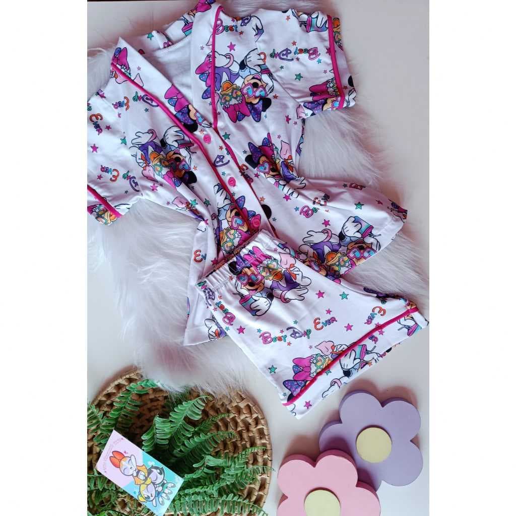 Pijama Americano Minnie e Margarida