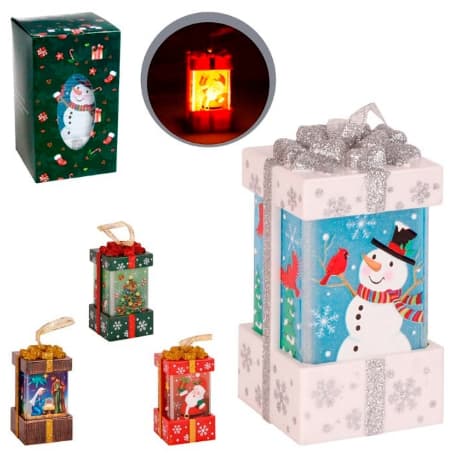 Luminária Caixa de Presente Noel Unidade