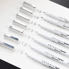 Caneta Nanquim pigmentum avulso  Artools