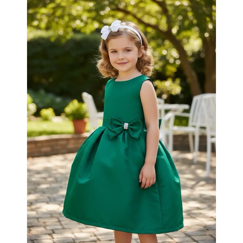Vestido Infantil Juvenil Casual Formatura Natal  Festa Dia Dia Mini Diva Aniversário Casamento Com Tiara....
