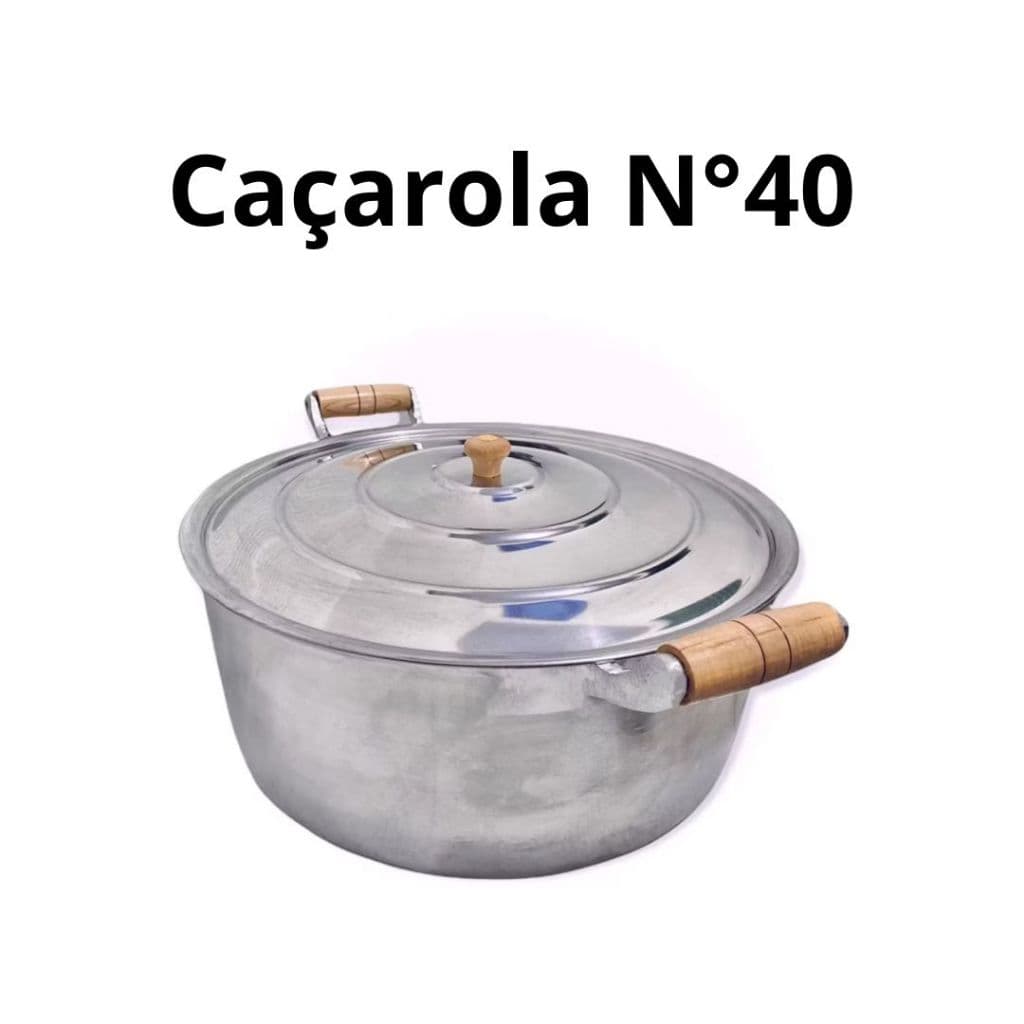 Panela Alumínio Fundido Caçarola Nº40 16,5 Litros