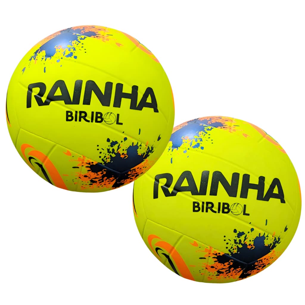 Bola de Biribol Vôlei Piscina Kagiva 0% absorção de água - Kit 2 Bolas