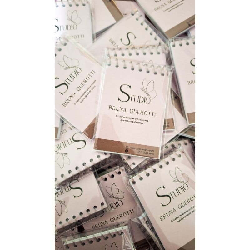 120 Bloquinhos Personalizados Com logo Nome Foto Barato 7x10cm Lembrancinha Presente AFI