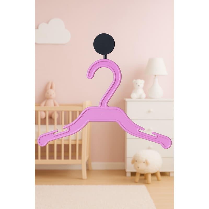 Cabides Infantis para Bebê e Pet – Kit 10, 20, 30 ou 50 Unidades – Organizador de Roupas