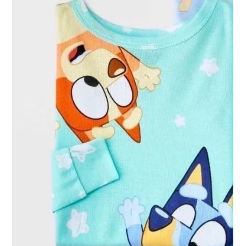 Blusa Bluey manga longa bebê 18 meses