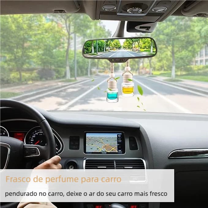 Frasco de Vidro 10ml para Aromatizador de Carro, Difusor de Cheirinho Premium