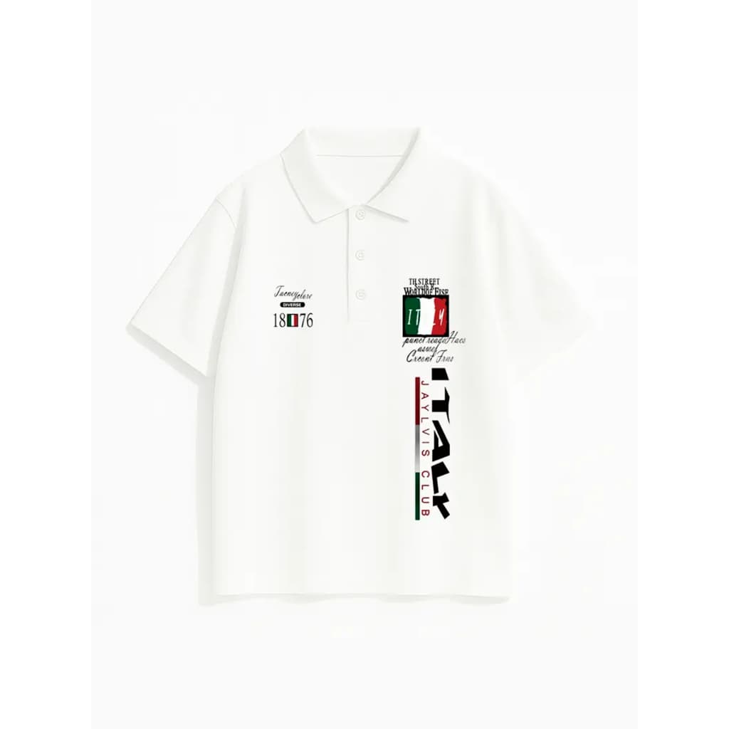 Camisa Polo Piquet Italy 1876 Streetwear Manfinity