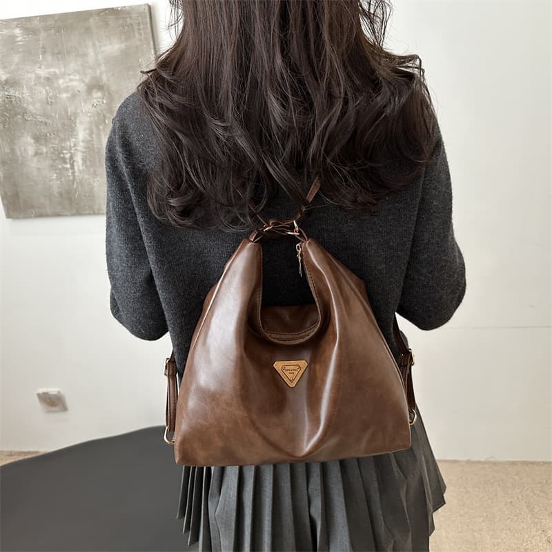 Novo Estilo Retro Commuter Bolsa Casual Para Feminino