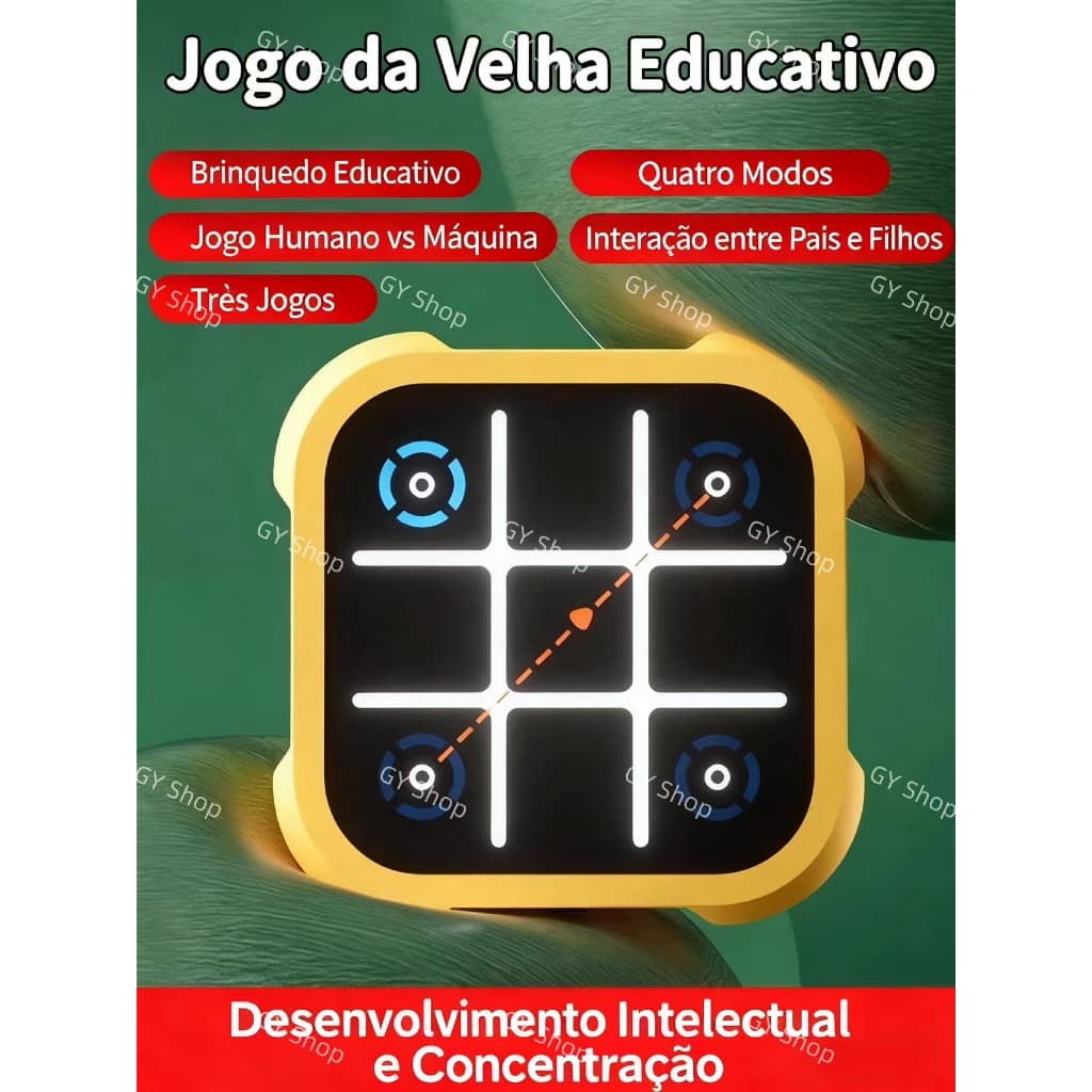 Tic-Tac-Toe 3D - Quebra-Cabeça Divertido para Crianças e Família 🎯🧠