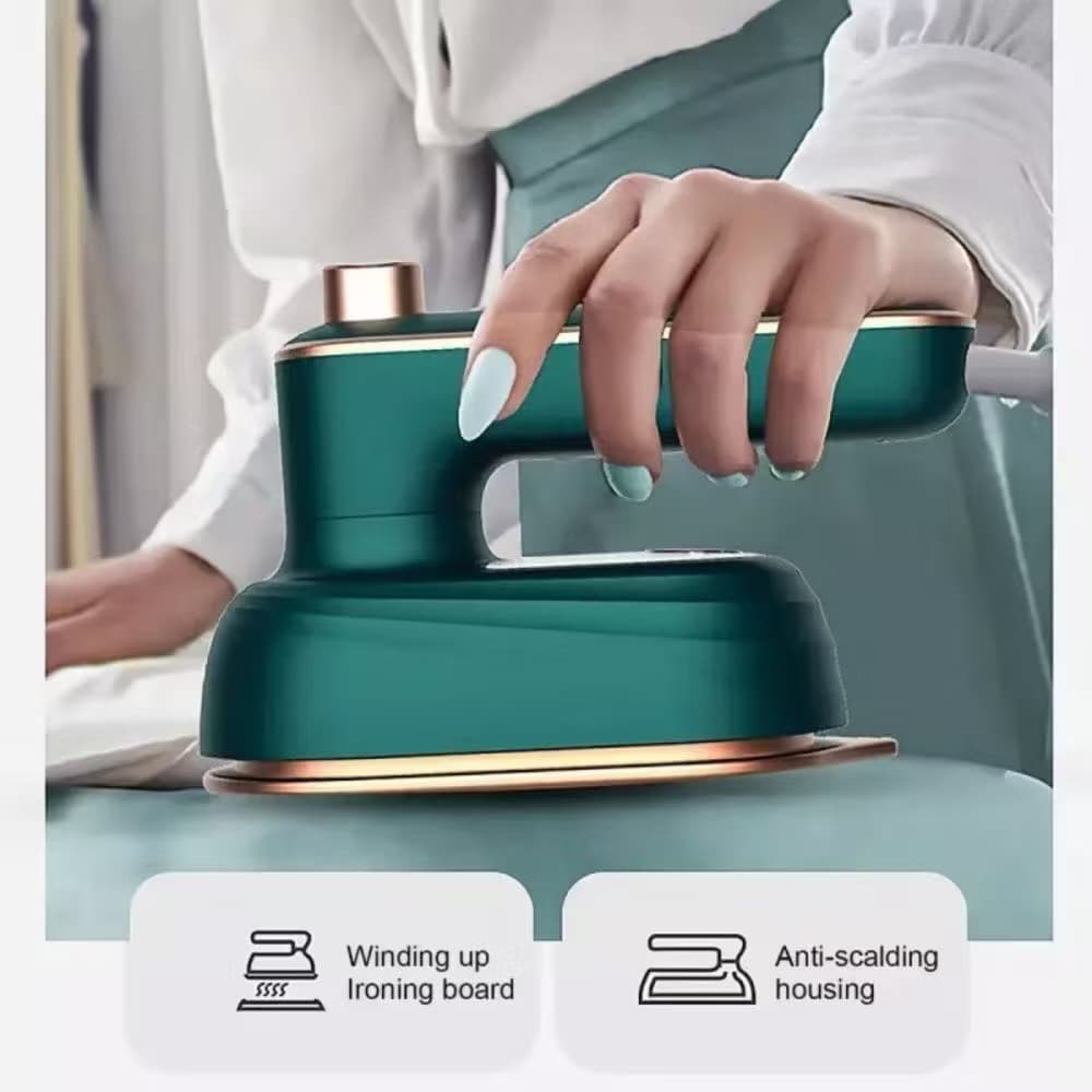 Mini Ferro a Vapor Portátil Bivolt - Para Viagem