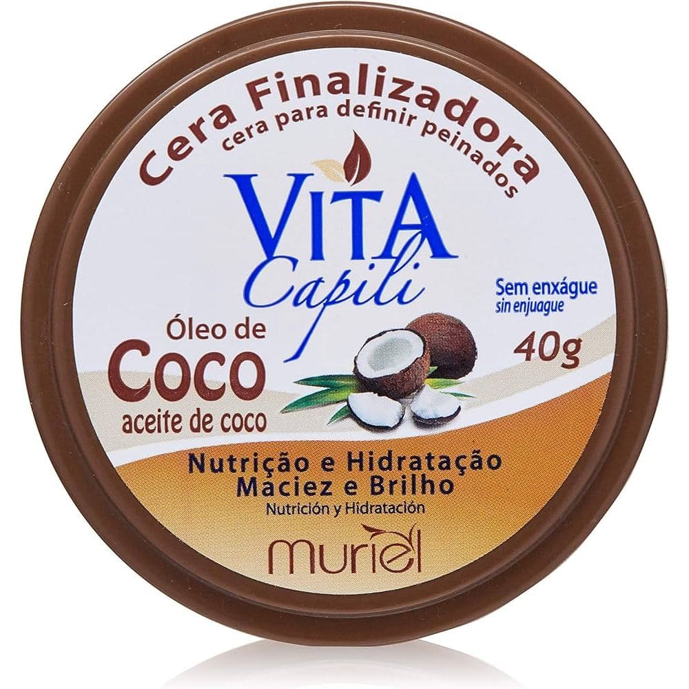 Cera Finalizadora Muriel Vita Capili 40g Coco