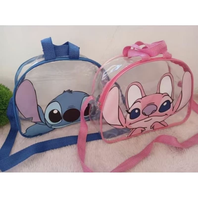 BOLSA DE PRAIA - STITCH FAZEMOS OUTROS TEMAS - MALETA - SACOLA PRAIA
