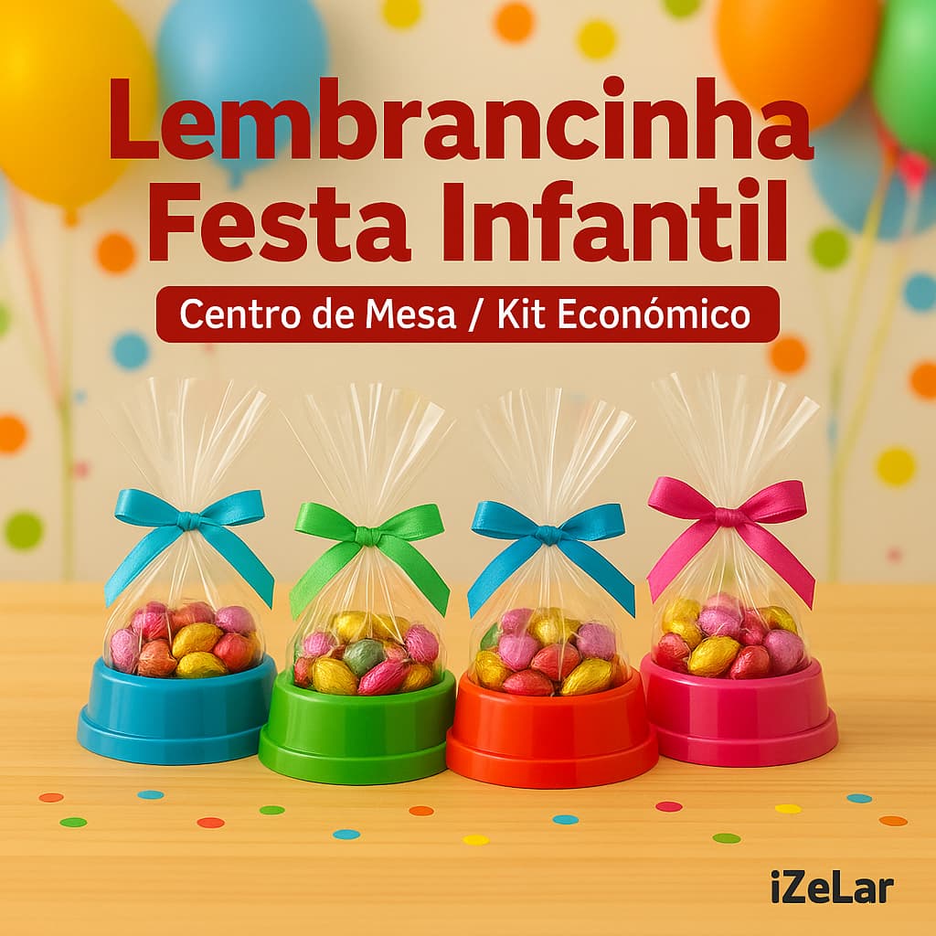 Centro de Mesa Lembrancinha Aniversário Decoração Patrulha Canina 140ml - Bluey Bingo Festa Infantil