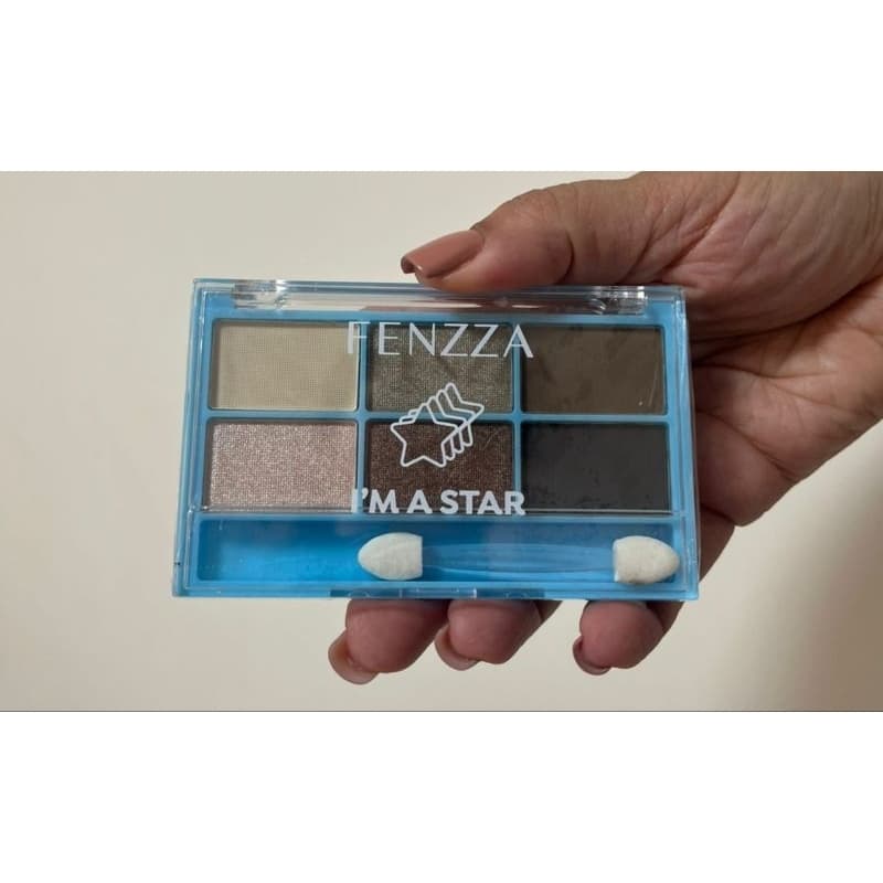 Paleta de Sombra Fenzza cores vibrantes, cintilantes e matte
