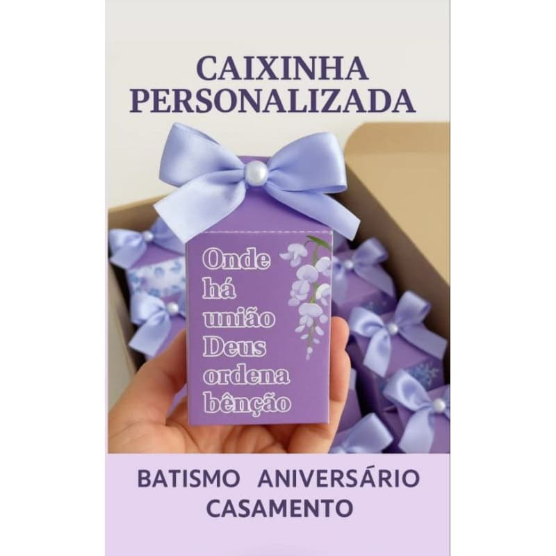 Caixa Personalizada para Lembrancinhas – Ideal para Qualquer Comemoração