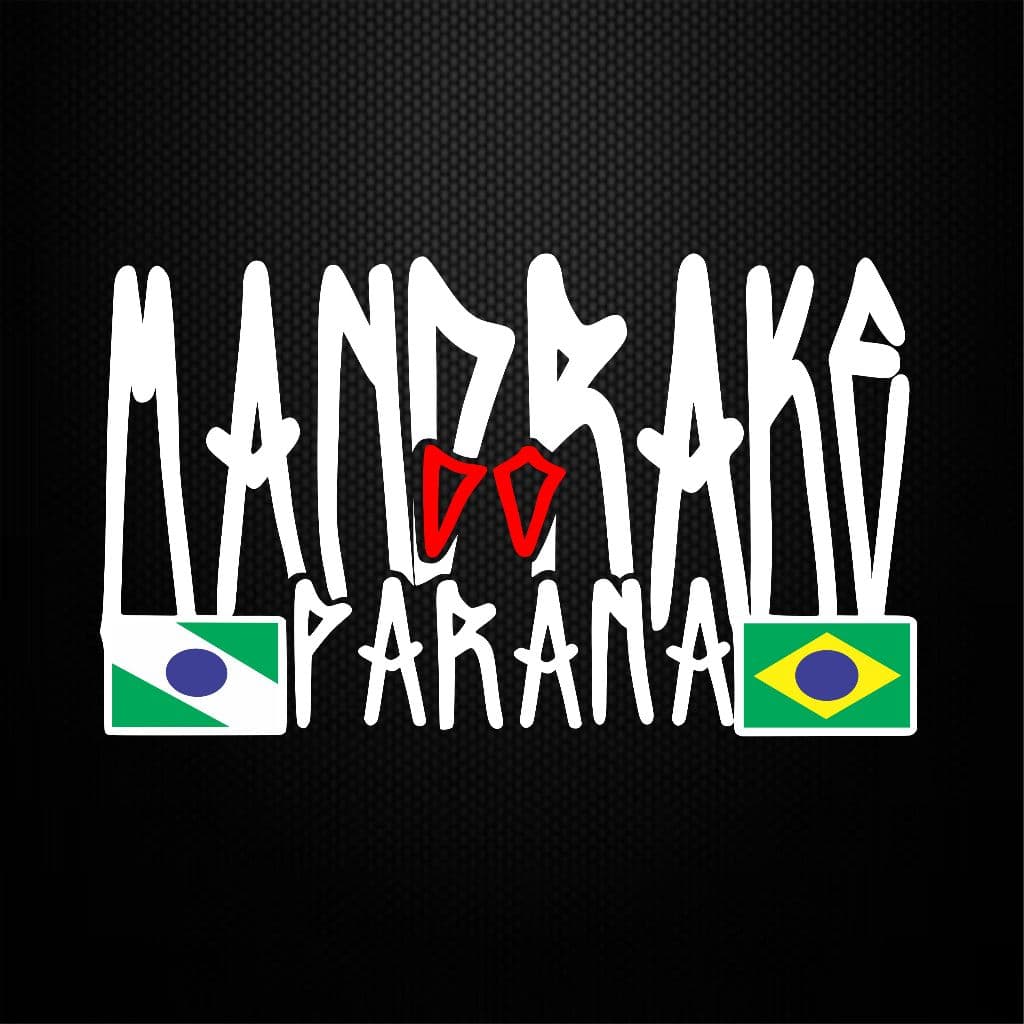 Adesivo Mandrake Do Parana Para Tanque (Paraná) - Adesivos Motos Tanque Capacete Bike Motorizada